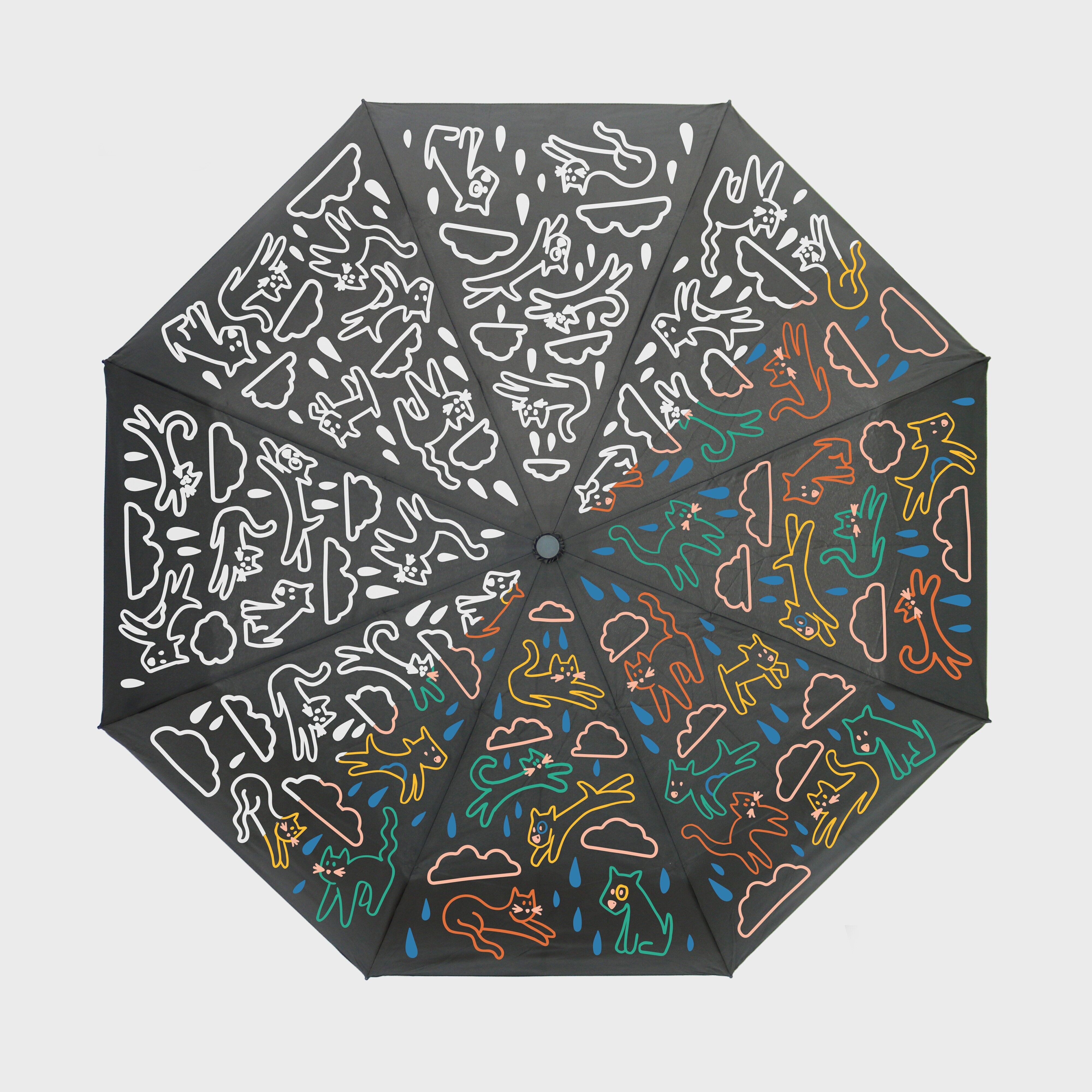 Regenschirm Katzen & Hunde