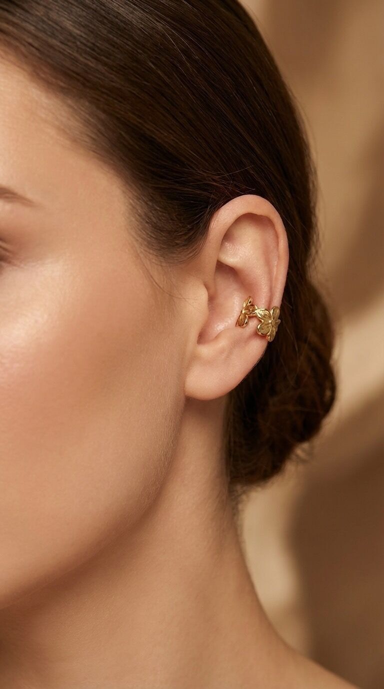 124AQ532 Stainless Steel Earcuffs