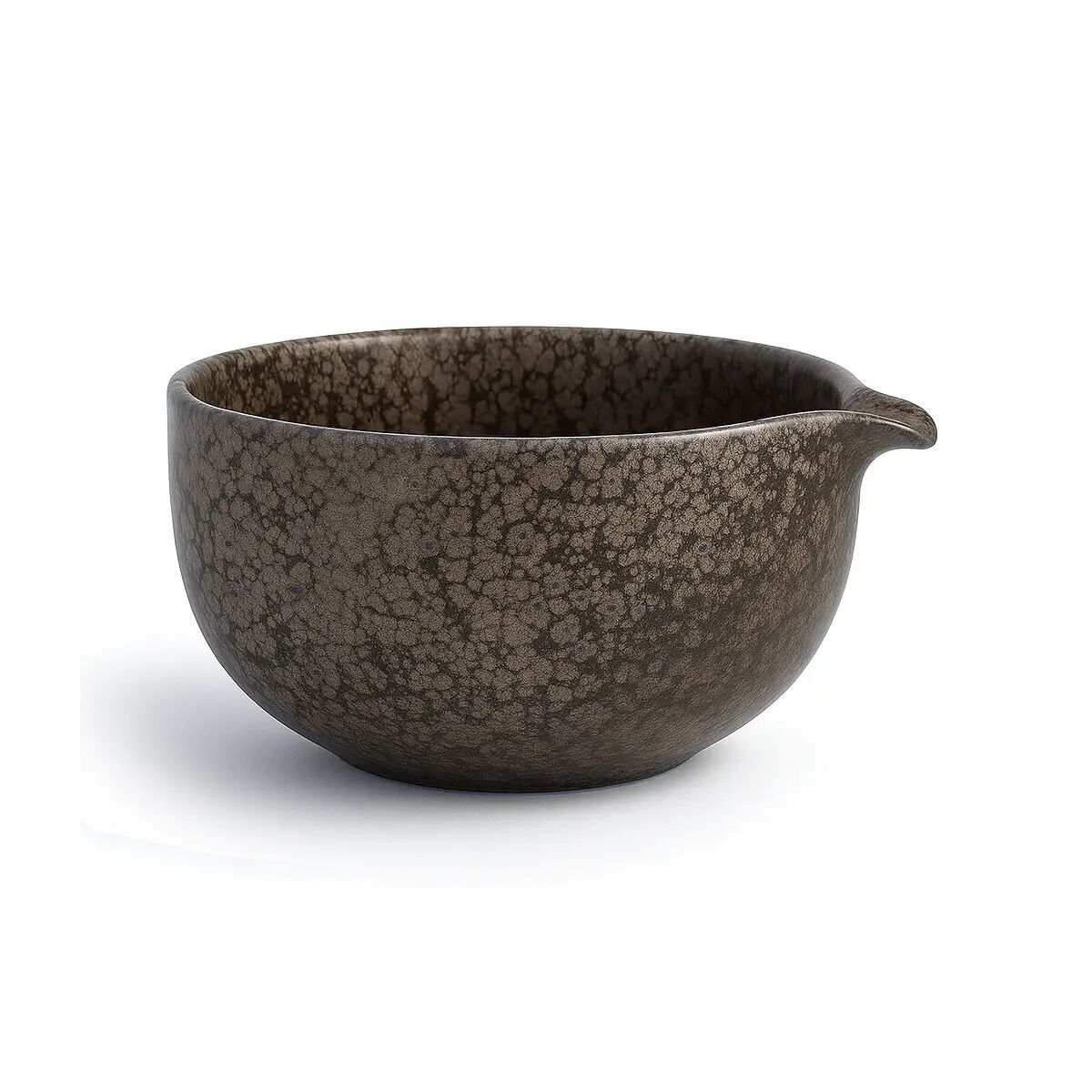 Matcha Latte Bowl "Shado" - Yuzamashi Chawan with spout, 450 ml