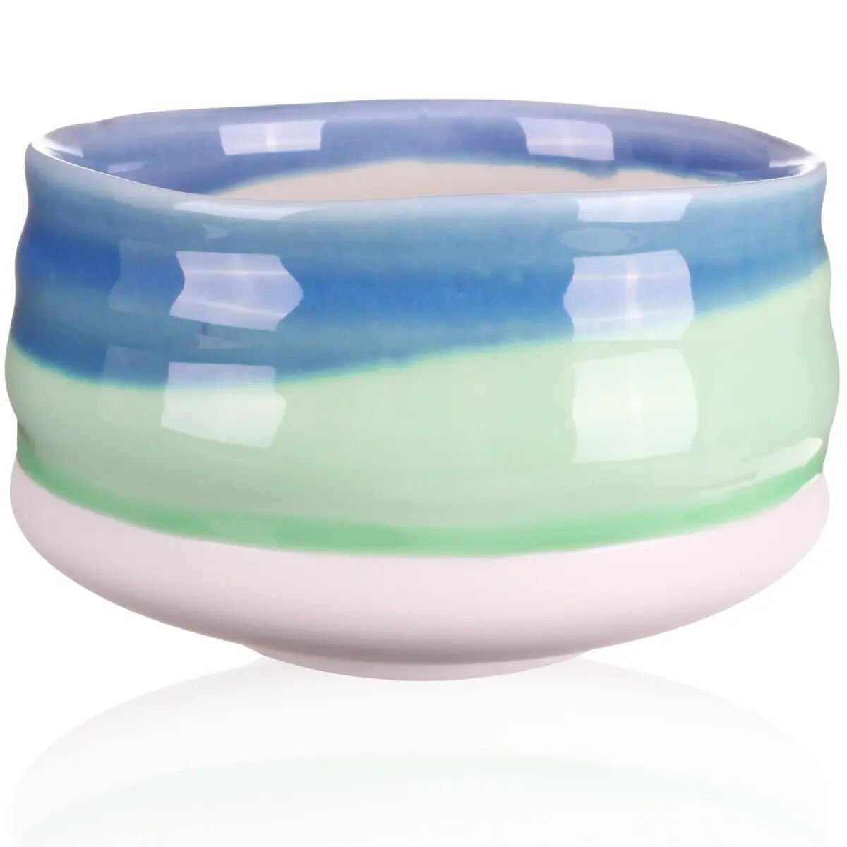 Matcha bowl "Sumi" - Chawan in Hantsutsu-gata style, 430 ml