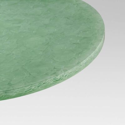 Tischplatte rund MAGNA Glaskeramik - Jade Green - 21-30cm