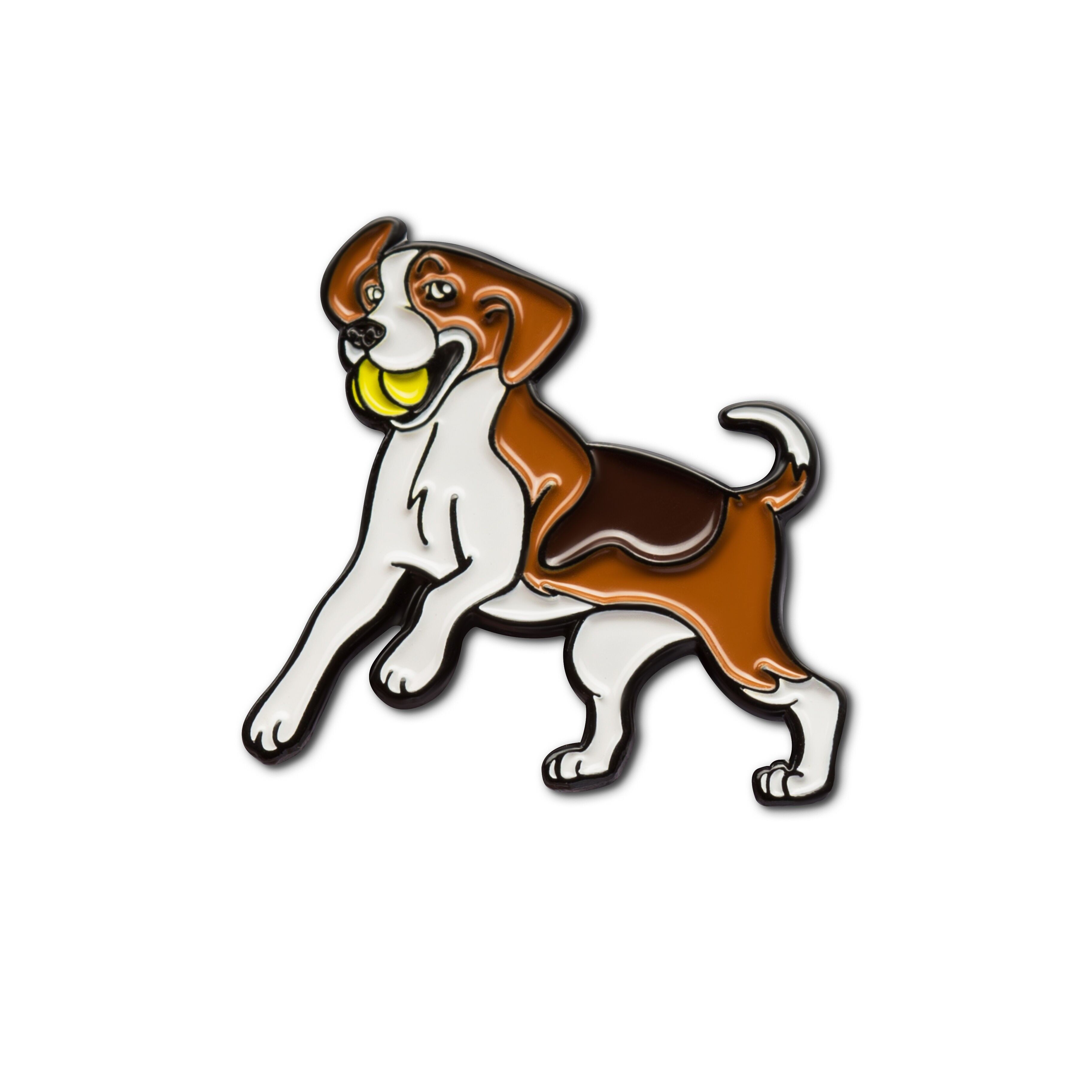 Pin's en émail « Chien Beagle »