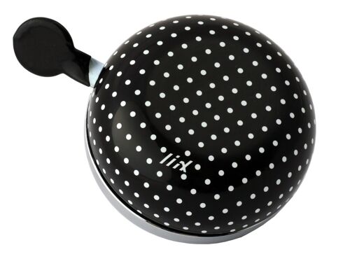 Liix Ding Dong Bell Polka Dots White Black