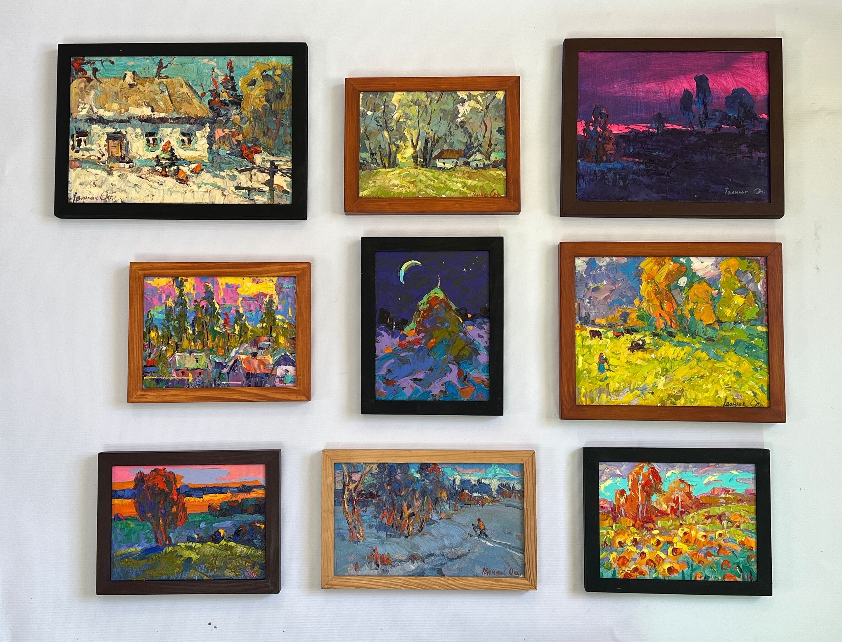 Wandkunst im Großhandel, handgemalte Ölgemälde, Deko-Sets für die Inneneinrichtung in großen Mengen, Mengenrabatte