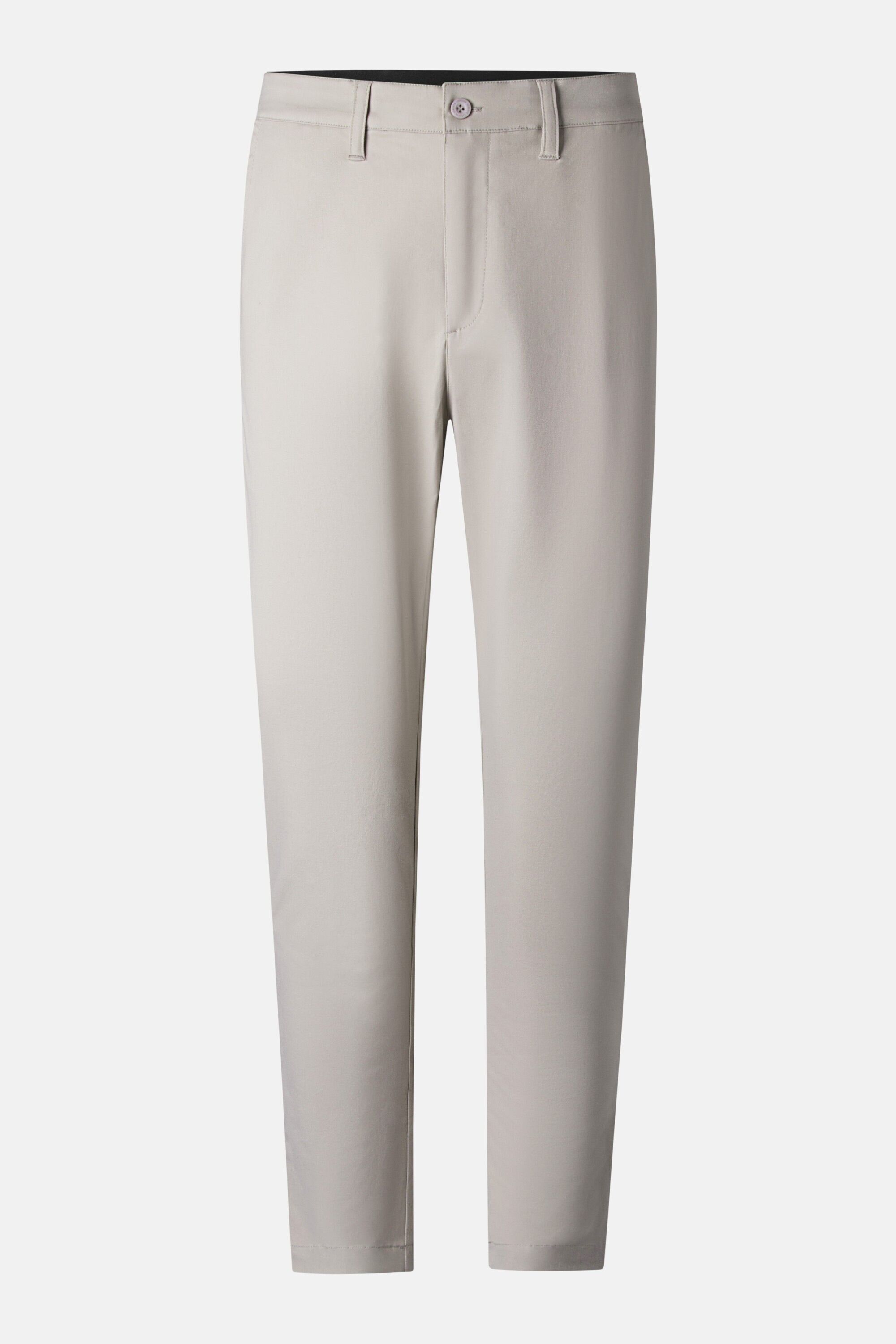 Pantaloni chino da uomo - Con tasca nascosta - Cotone - Beige
