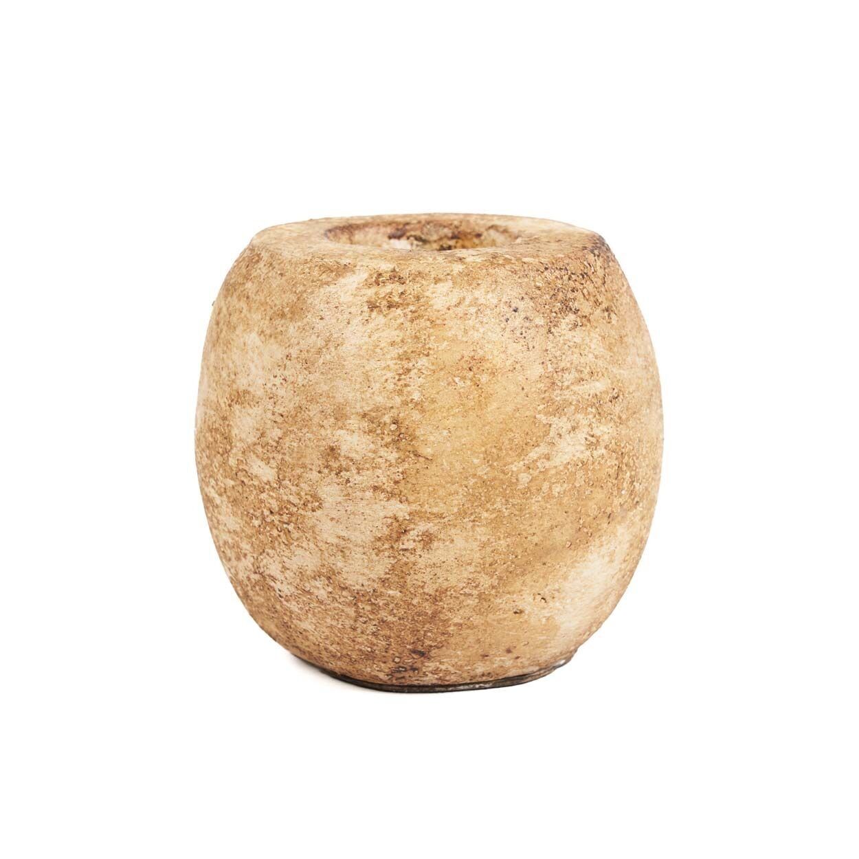 The Cavestone Candle Holder - Cream