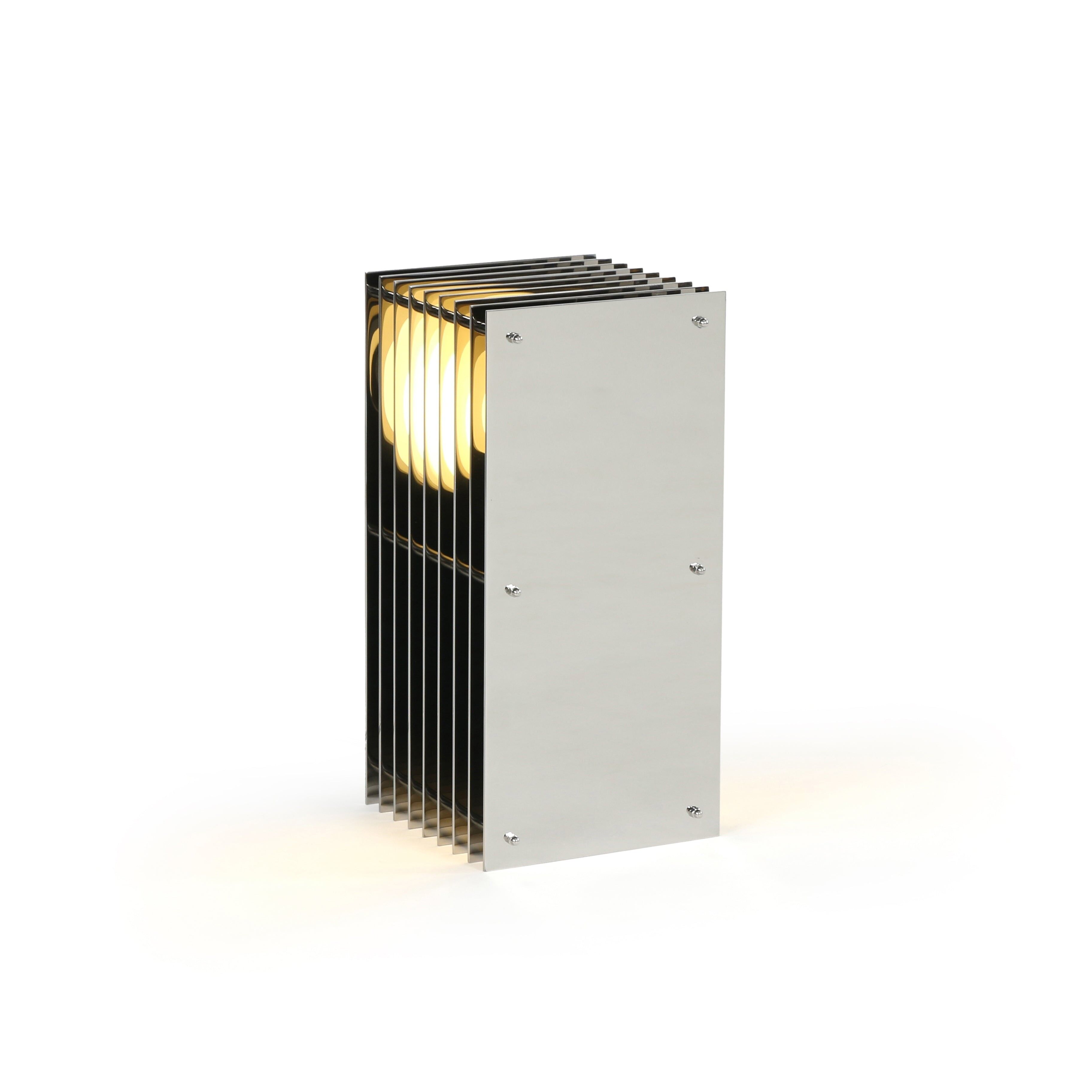 Lớp small rectangle in mirror polished stainless steel CE