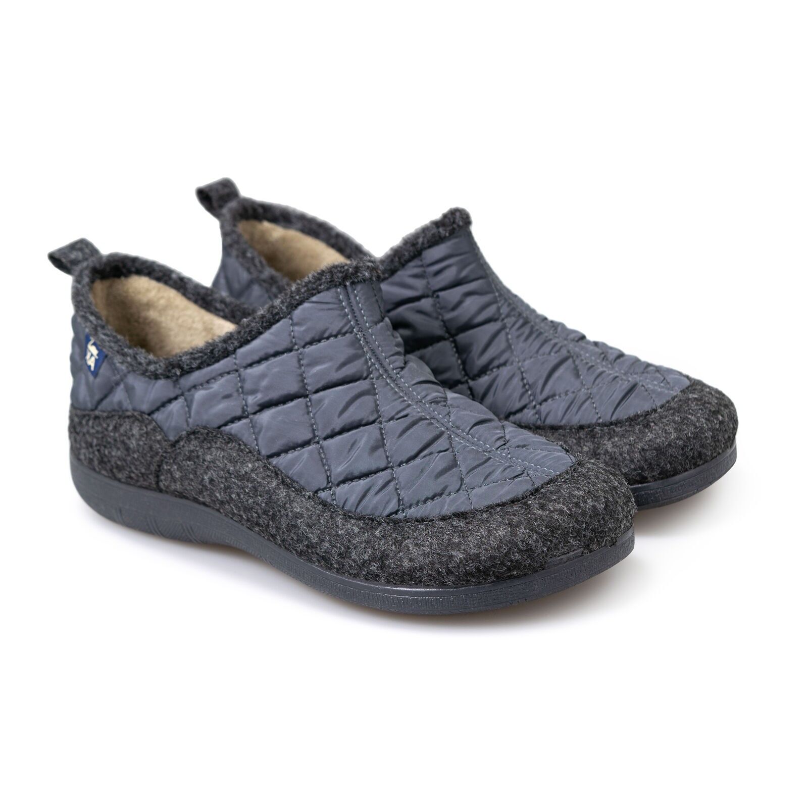 Savena Antracite Alster Komfort – Stivale biologico per la casa autunno inverno