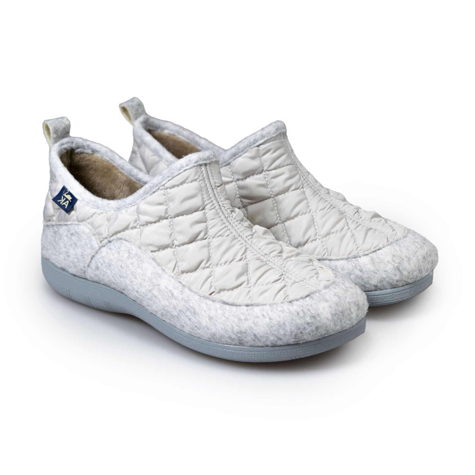 Savena Light Grey Alster Komfort – Stivale biologico per la casa autunno inverno