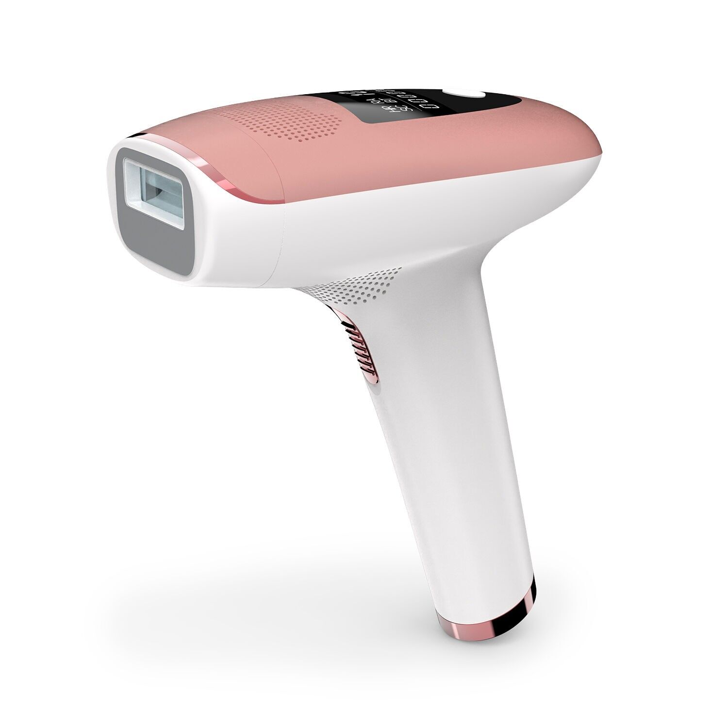 Depiladora IPL de luz pulsada TS13S. 4 modos de uso y función de refrigeración. Color:Blanco Rosa