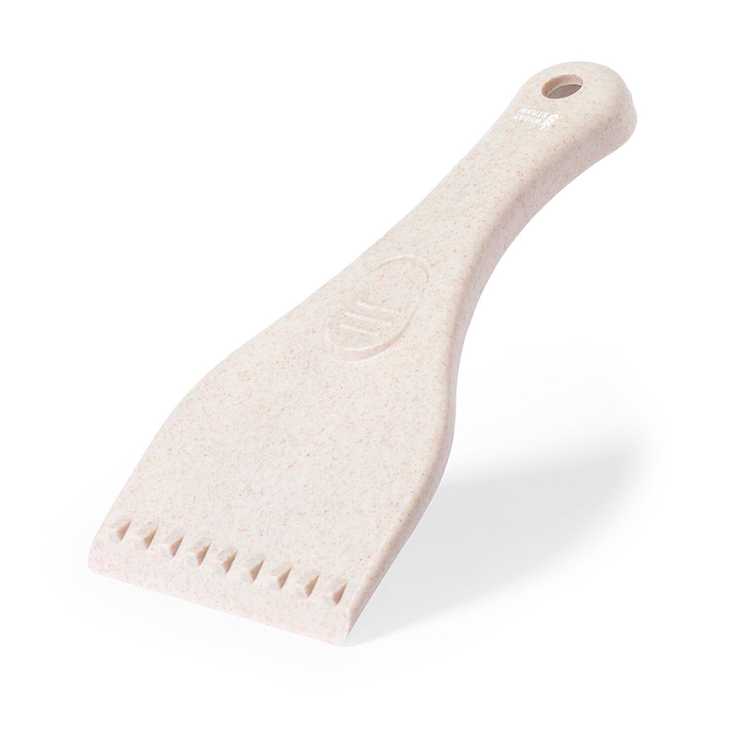 Guñon Eiskratzer aus der Nature-Linie, hergestellt aus robustem Weizenrohr.Farbe: Beige