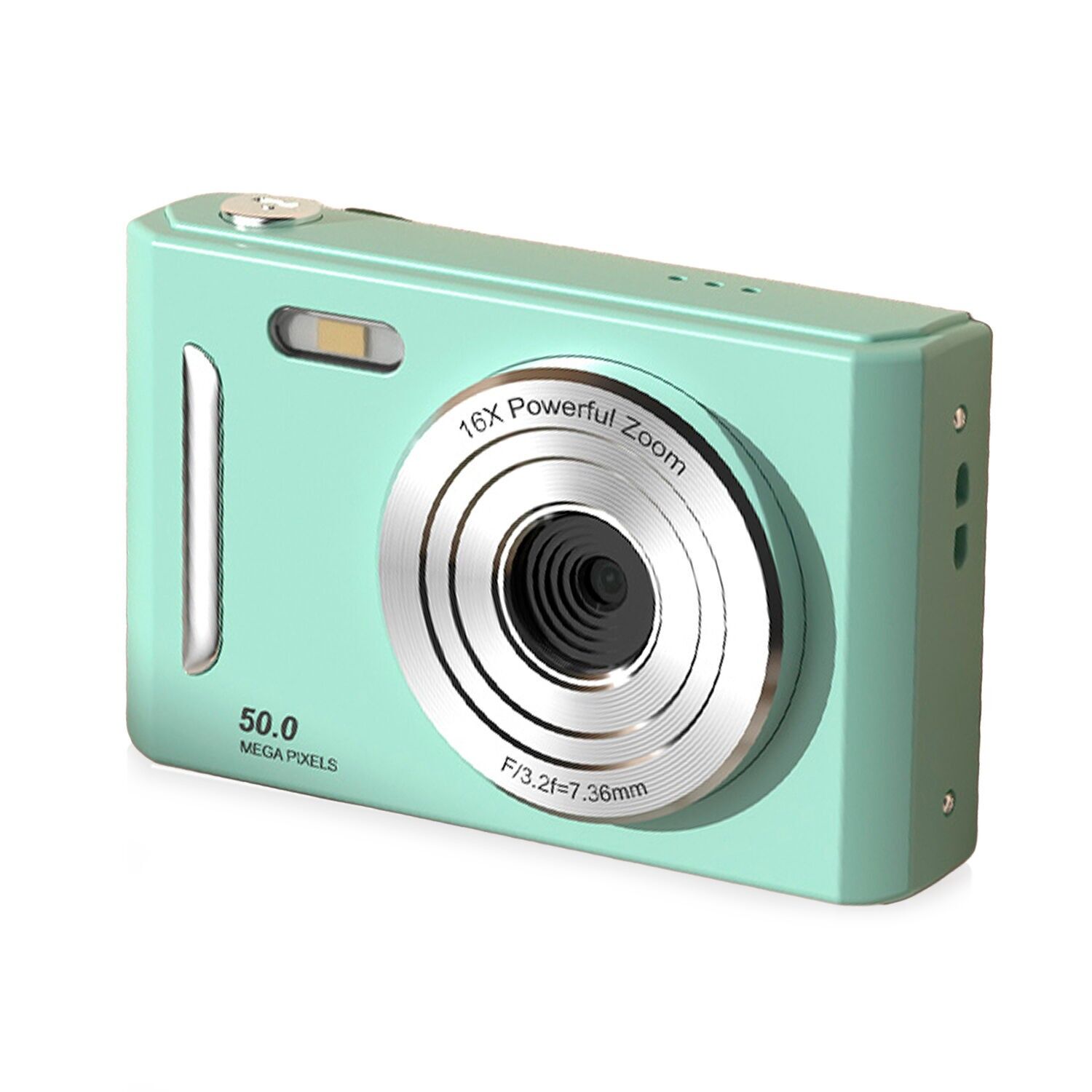 M26 Kinderkamera für Fotos und Videos mit Blitz. 50 Megapixel und FHD-Video. 16-facher Digitalzoom, rückseitige Selfie-Kamera, integrierte Spiele.