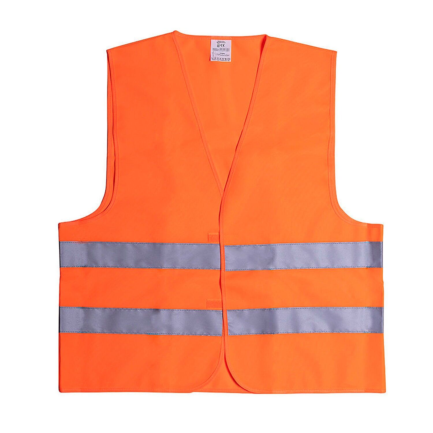 Kross XL hochsichtbare reflektierende Weste, Klasse 2. CE-geprüft nach ISO 20471, mit Klettverschlüssen.