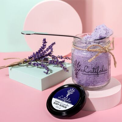 Exfoliante corporal de lavanda - gommage