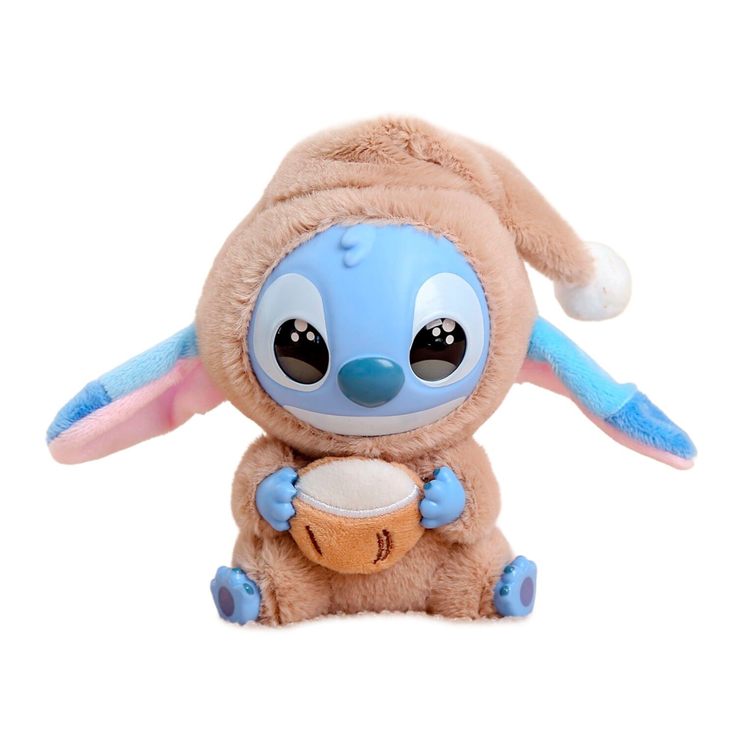 Peluche extra morbido e soffice con ciondolo. Disegno del mostro del pigiama. 15 centimetri