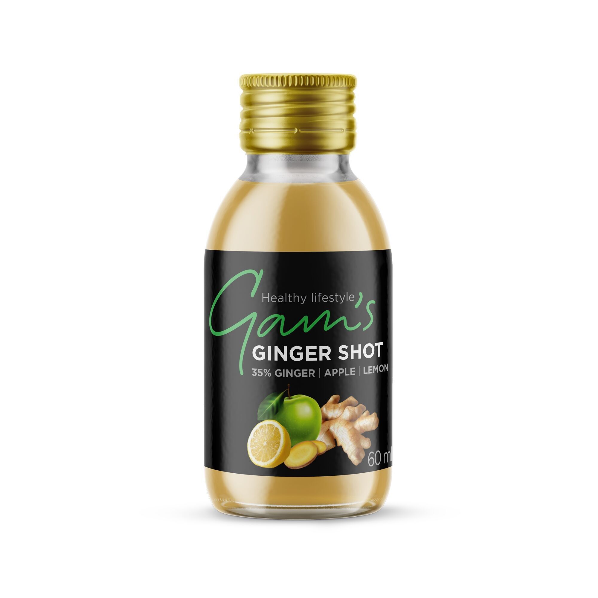 Gam's Protein Shot Ginger Apple 60ml