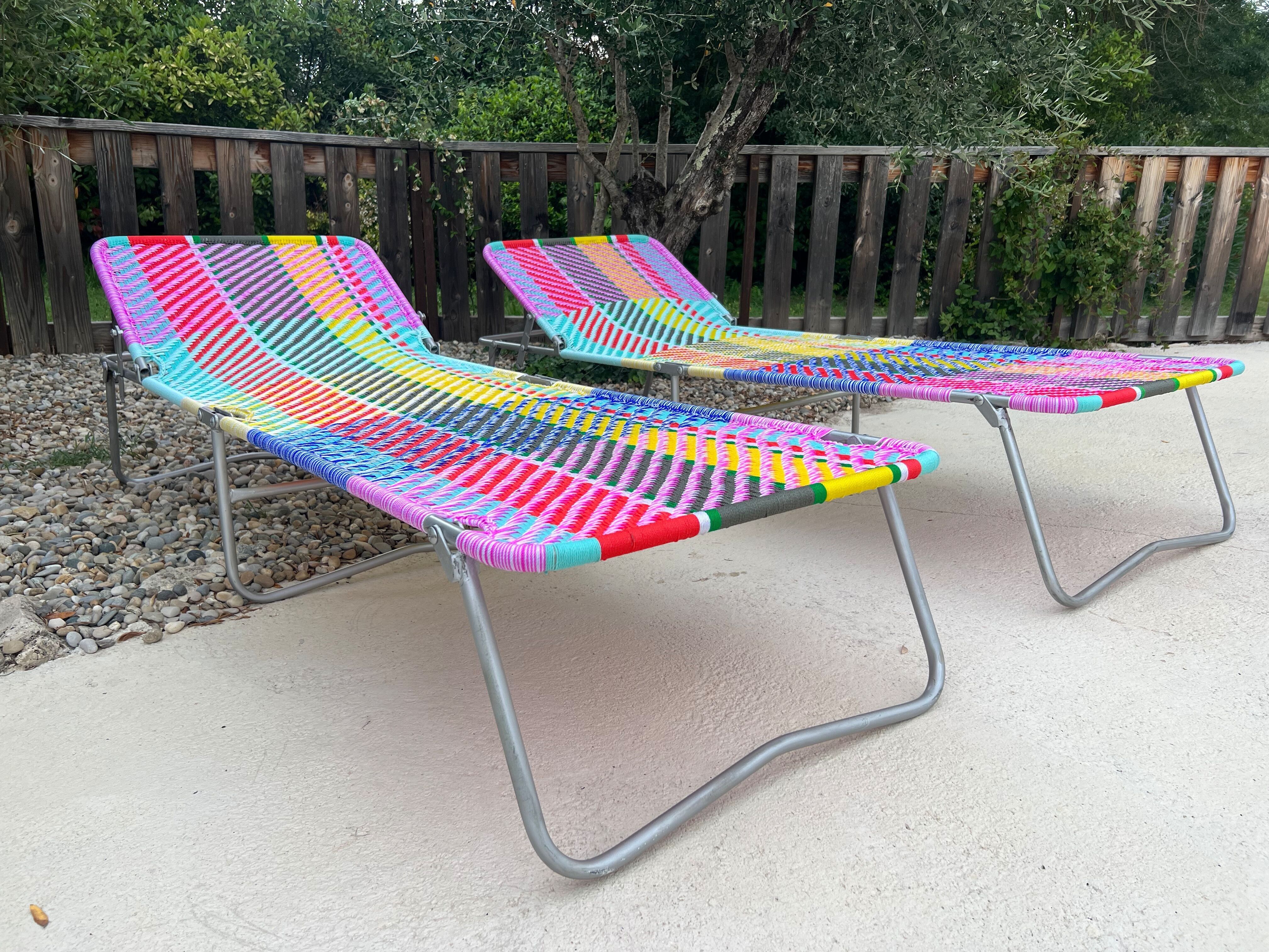 Lettini da spiaggia Lipiko L200xl70x35H Cm