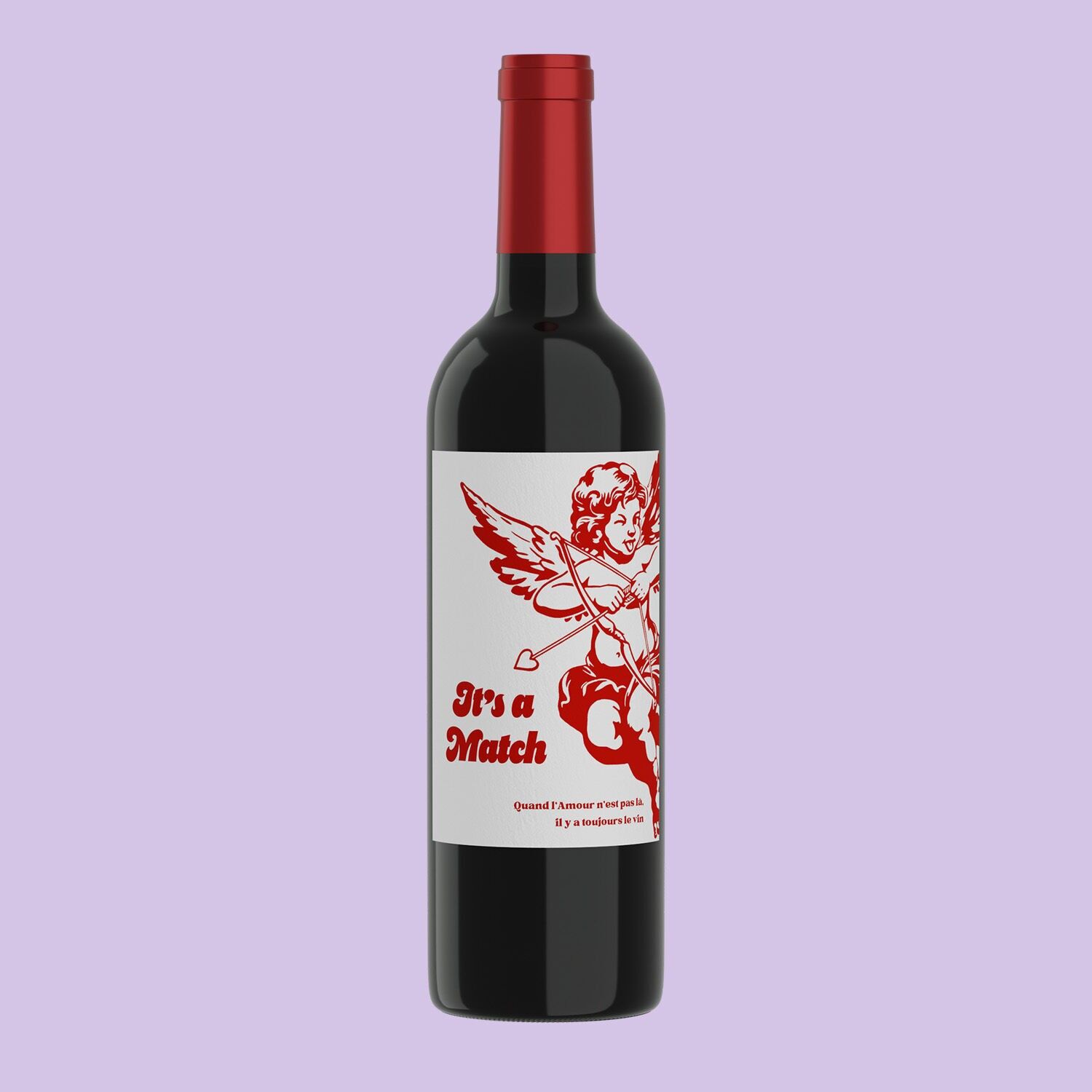 Vin rouge It’s a Match – Bordeaux Supérieur - Saint-Valentin