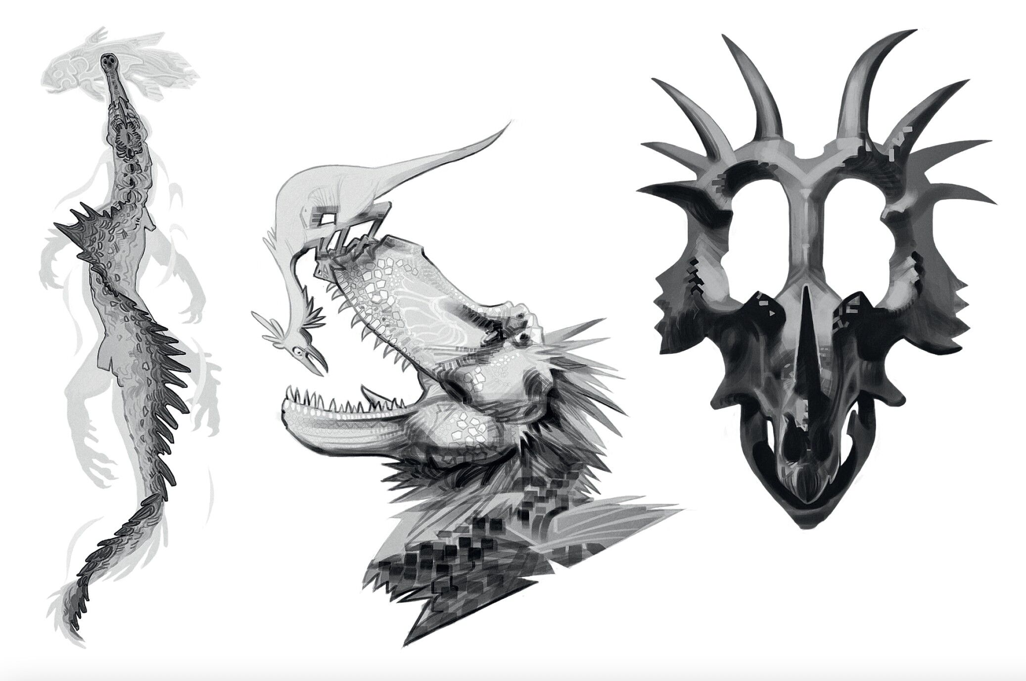 2 hojas de tatuajes temporales - Pasión Dinosaurios I