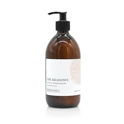 The Meadows - Peony and Wildflowers Hand and Body Lotion__500ml