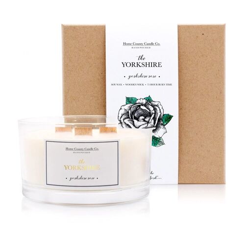 The Yorkshire: 3 Wick Candle