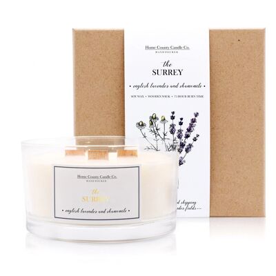 The Surrey: 3 Wick Candle