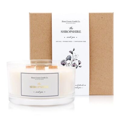 The Shropshire: 3 Wick Candle