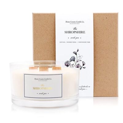 The Shropshire: 3 Wick Candle