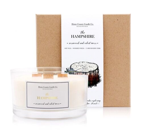 The Hampshire: 3 Wick Candle