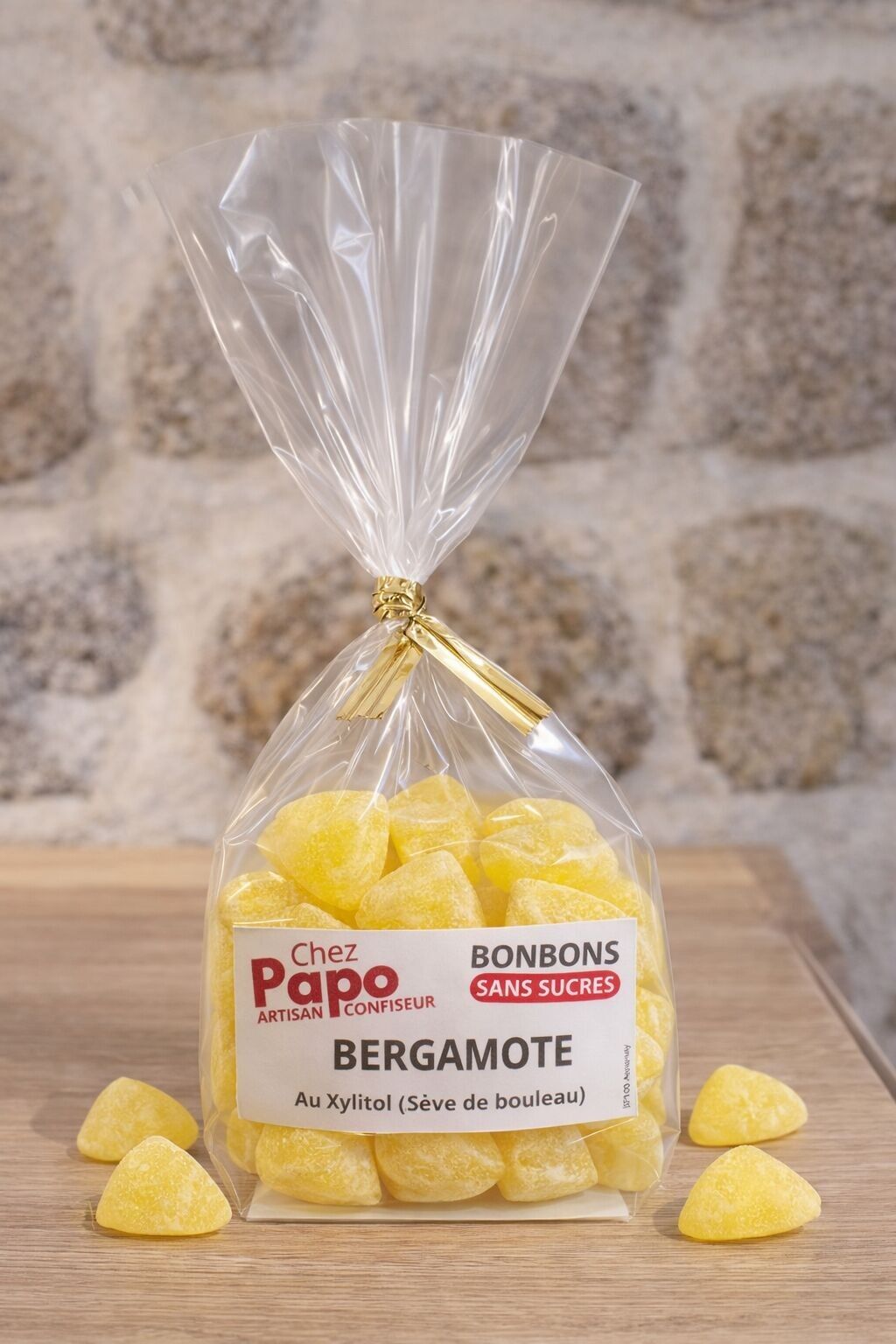 BERLINGOTS AL GUSTO DI BERGAMOTTO SENZA ZUCCHERO - 6 BUSTINE