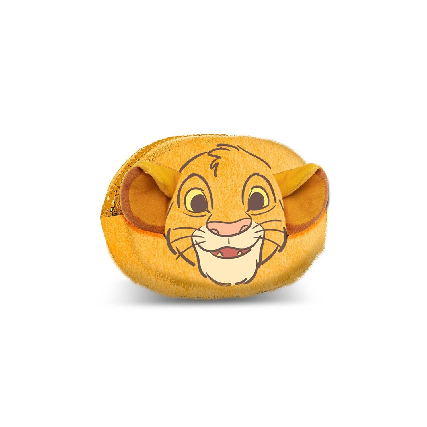 Disney El Rey León Sit-Monedero Pill Plush, Amarillo