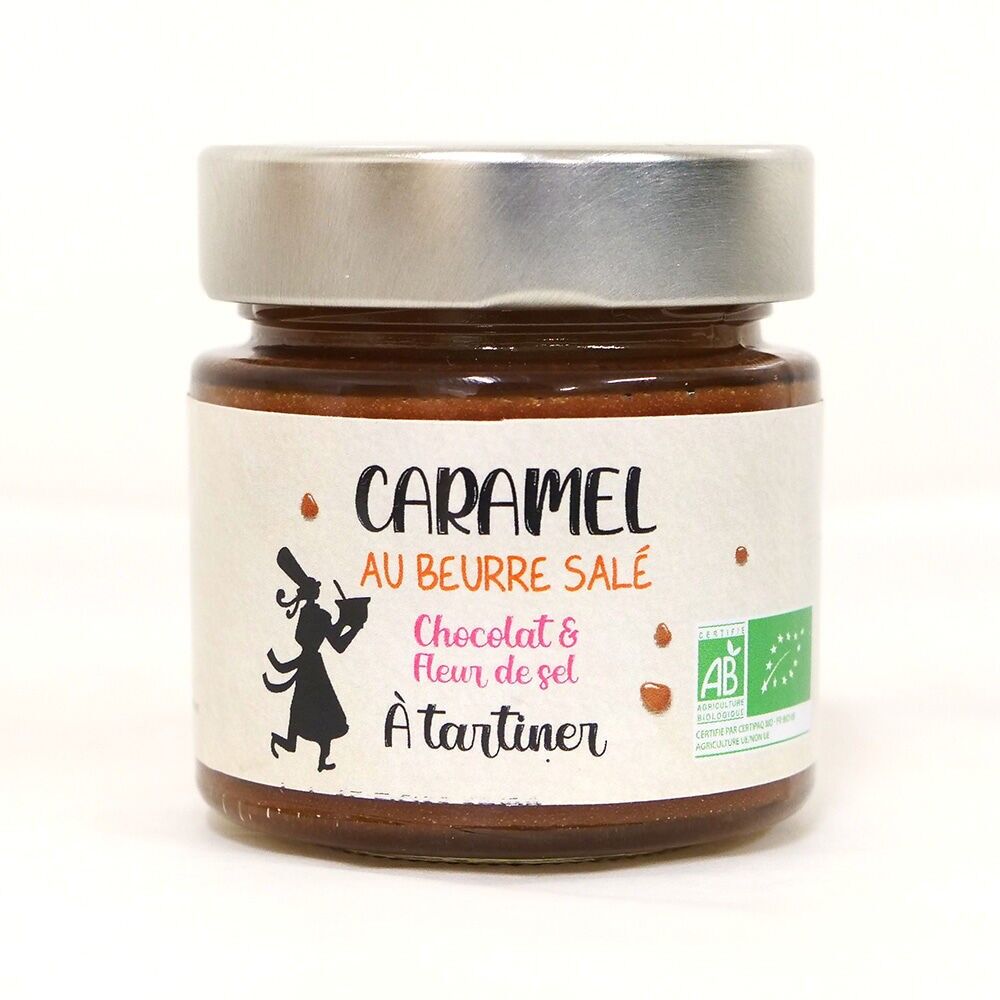 Gesalzene Karamell-Schokolade Fleur de Sel – Mini-Version