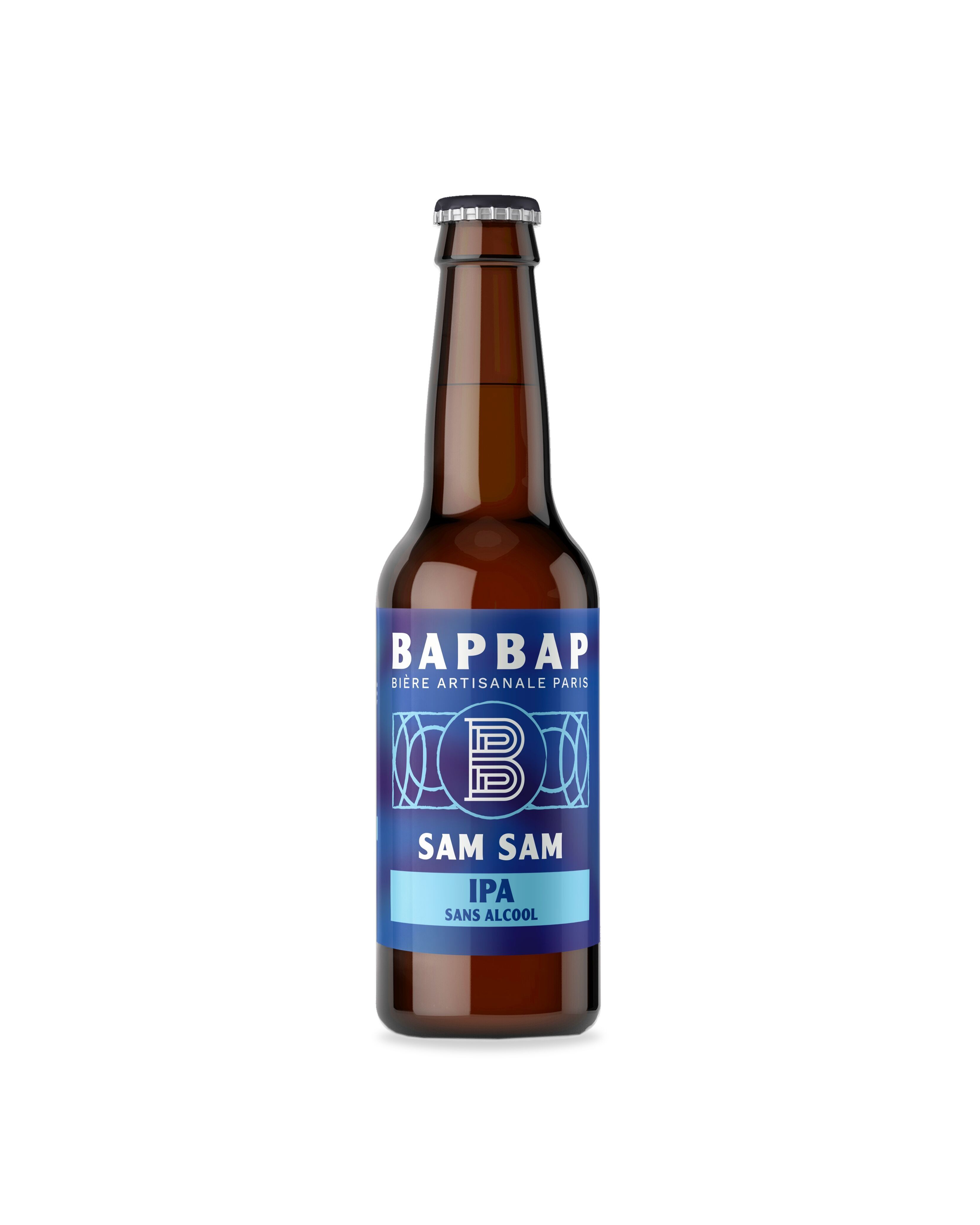 Bière Bapbap - Sam Sam - IPA sans alcool 0,3%