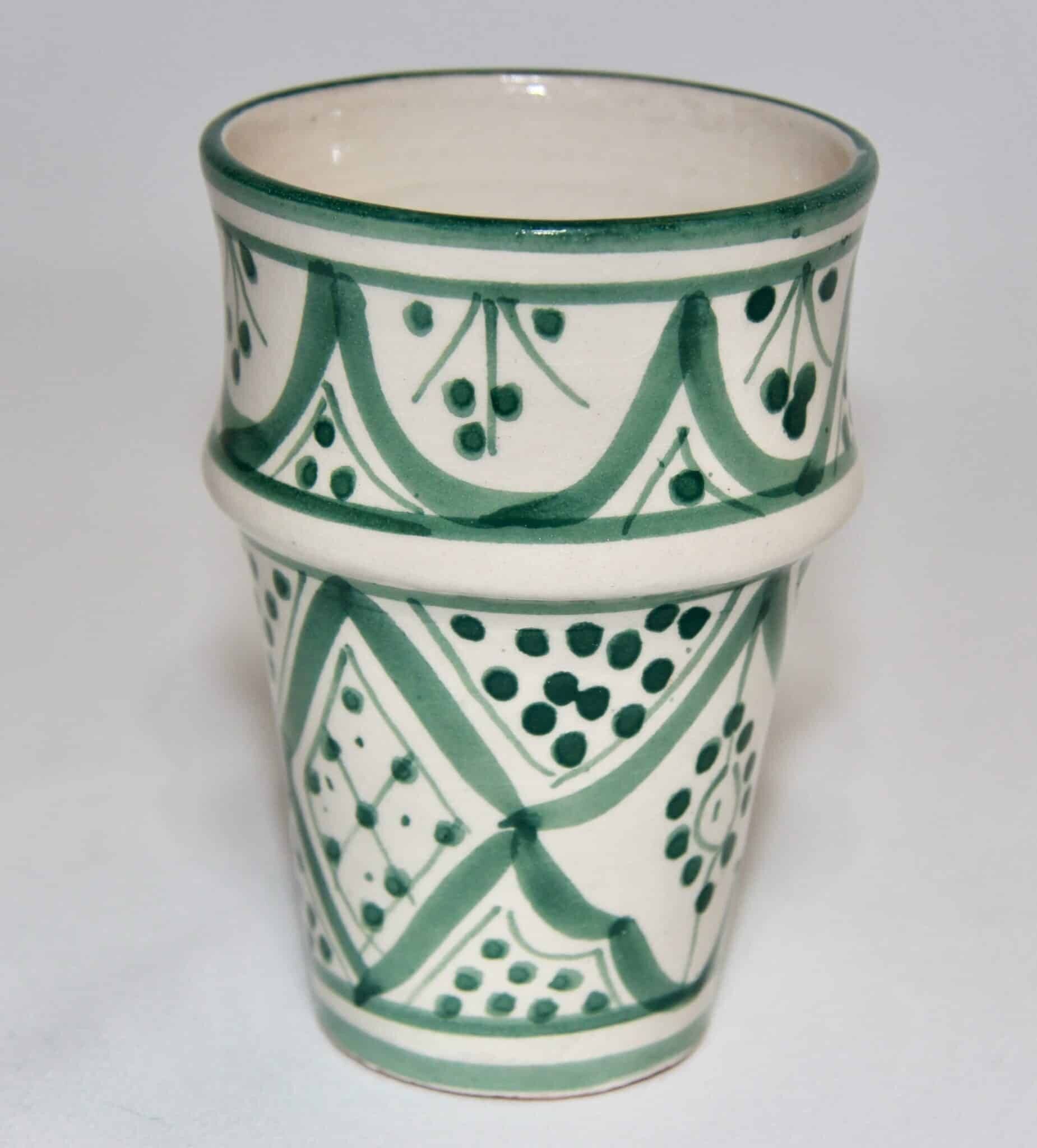 Beldi Becher – Nakhil Grün 11 cm (130 ml)