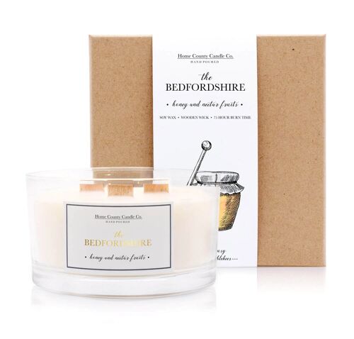 The Bedfordshire: 3 Wick Candle