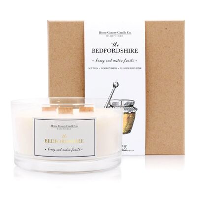 The Bedfordshire: 3 Wick Candle