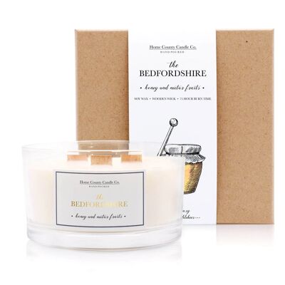 The Bedfordshire: 3 Wick Candle
