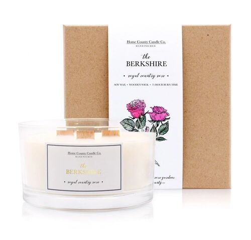 The Berkshire: 3 Wick Candle