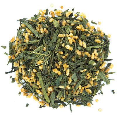 Organic Genmaicha Green Tea 180g Kagoshima Japanese - Asian Basket Brand