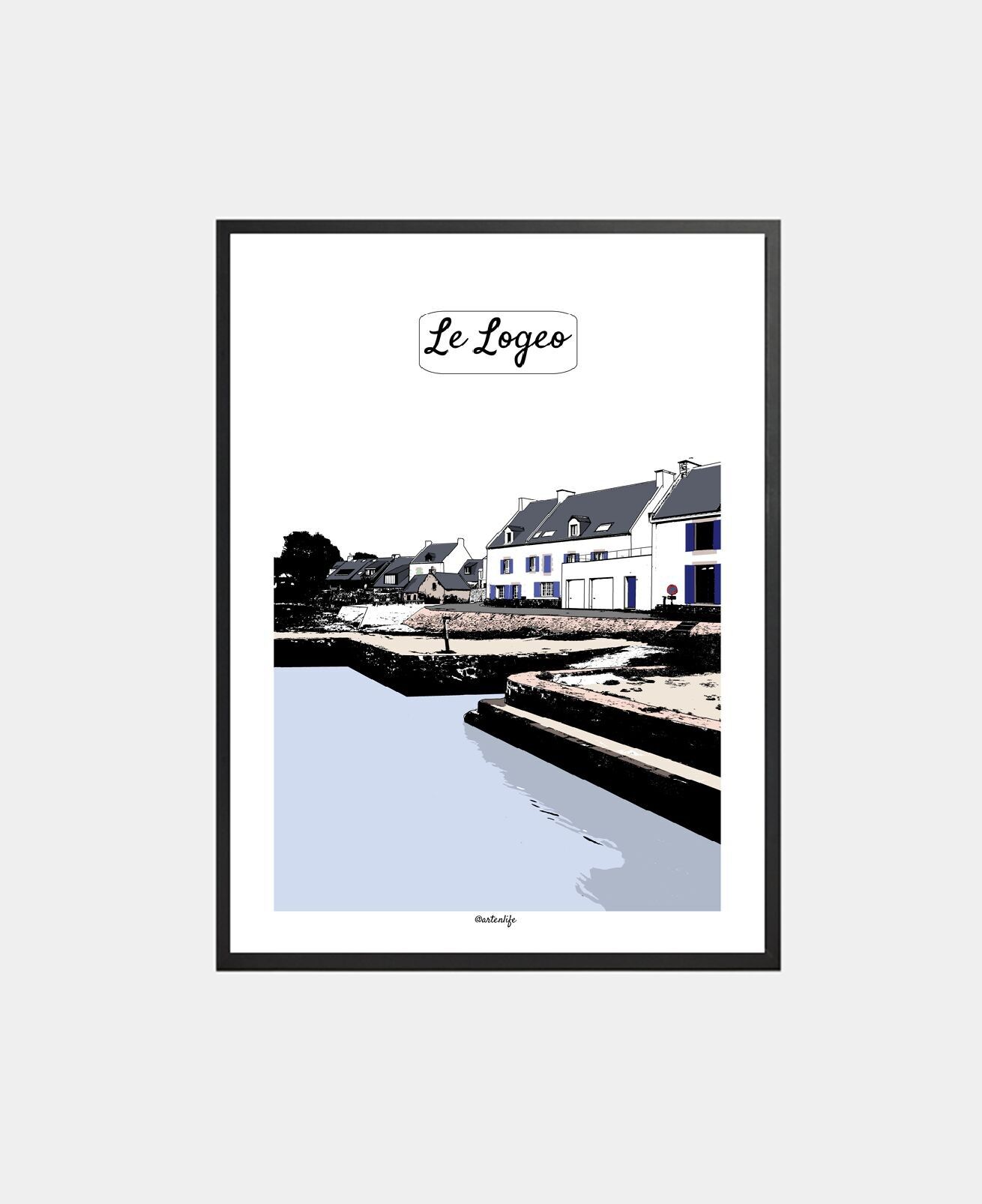 Buy wholesale Brittany poster – Le Logeo, Sarzeau