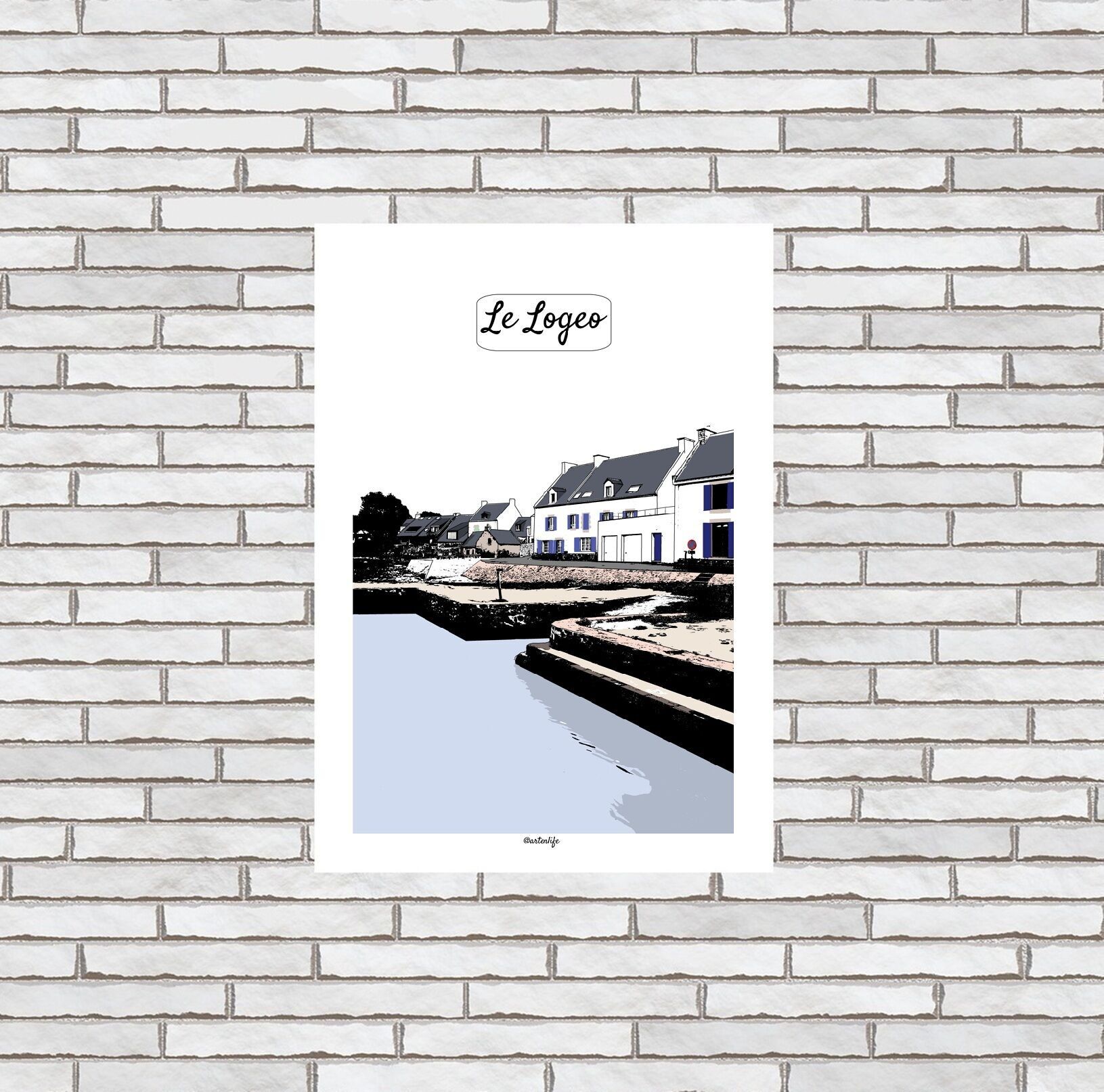 Buy wholesale Brittany poster – Le Logeo, Sarzeau