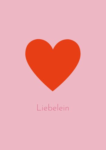 Carte postale - Liebelein