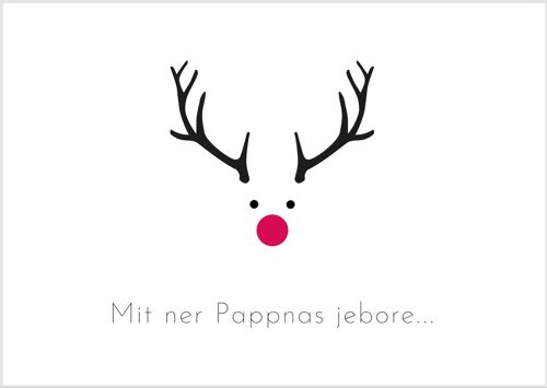 Postkarte - Rudolph