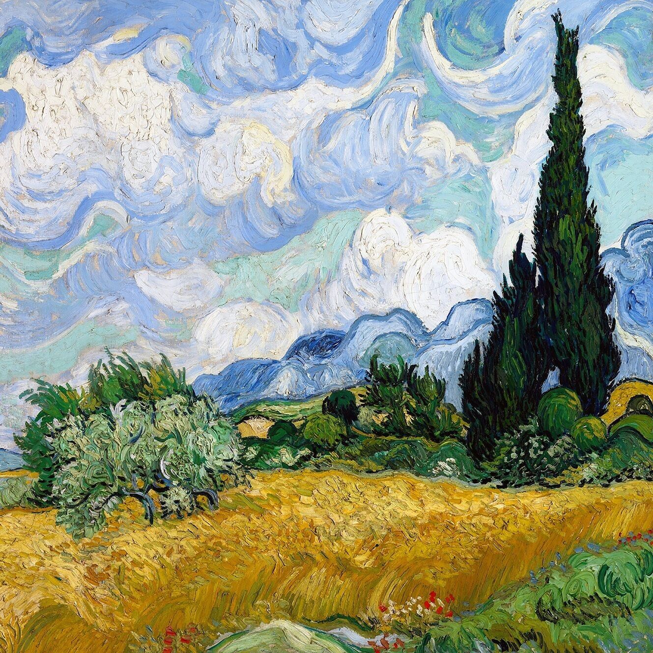 REPRODUCCIÓN ARTÍSTICA DE MAPAS DOBLES DE FENICIA TR 96