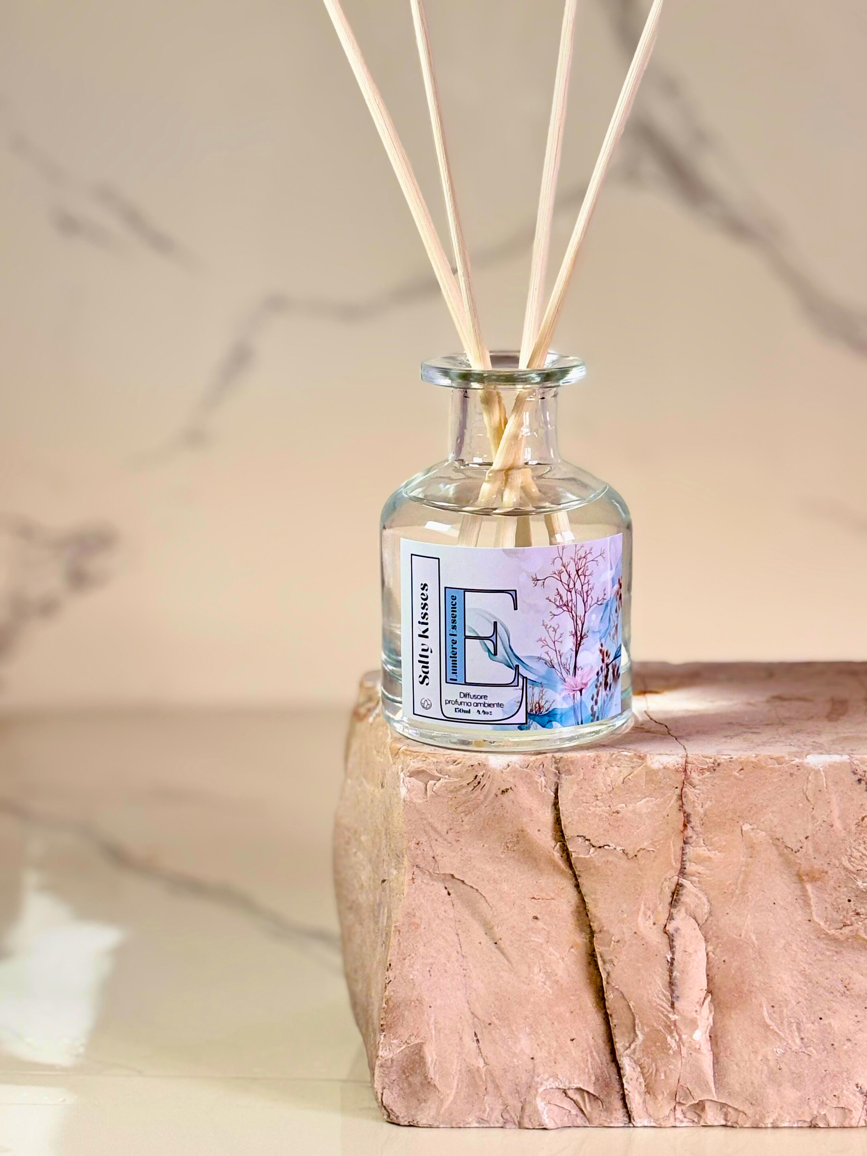 Diffusore di fragranza per la casa 130 ml – Baci salati | Essenza Lumière