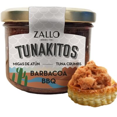 Tunakitos: Migas de atún con salsa barbacoa 220g
