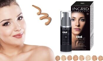 Fond de teint Ideal Face 012 - 30 ml - Ingrid Cosmetics 3