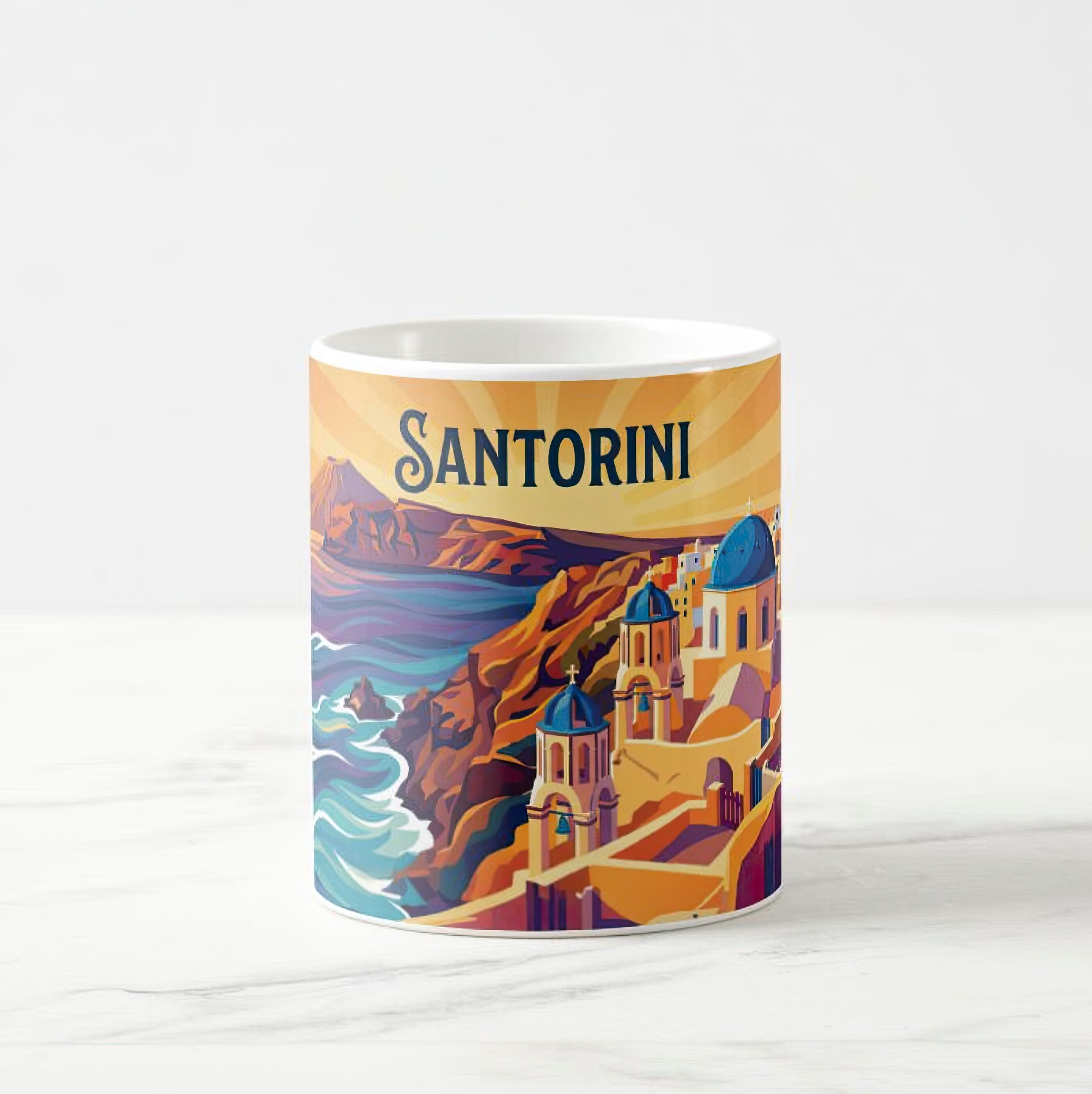 Santorini-Becher