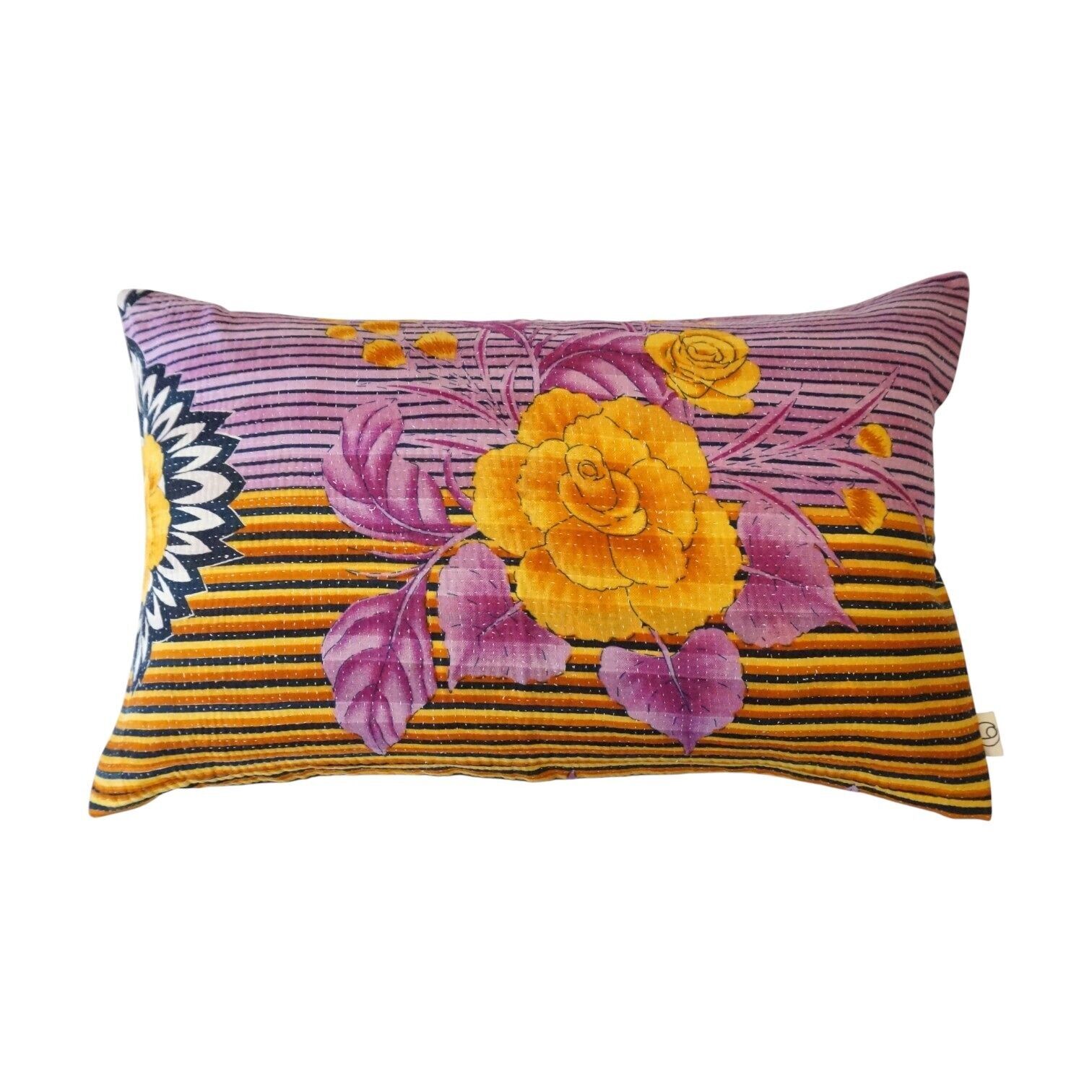 Cuscino kantha rettangolare n. 60