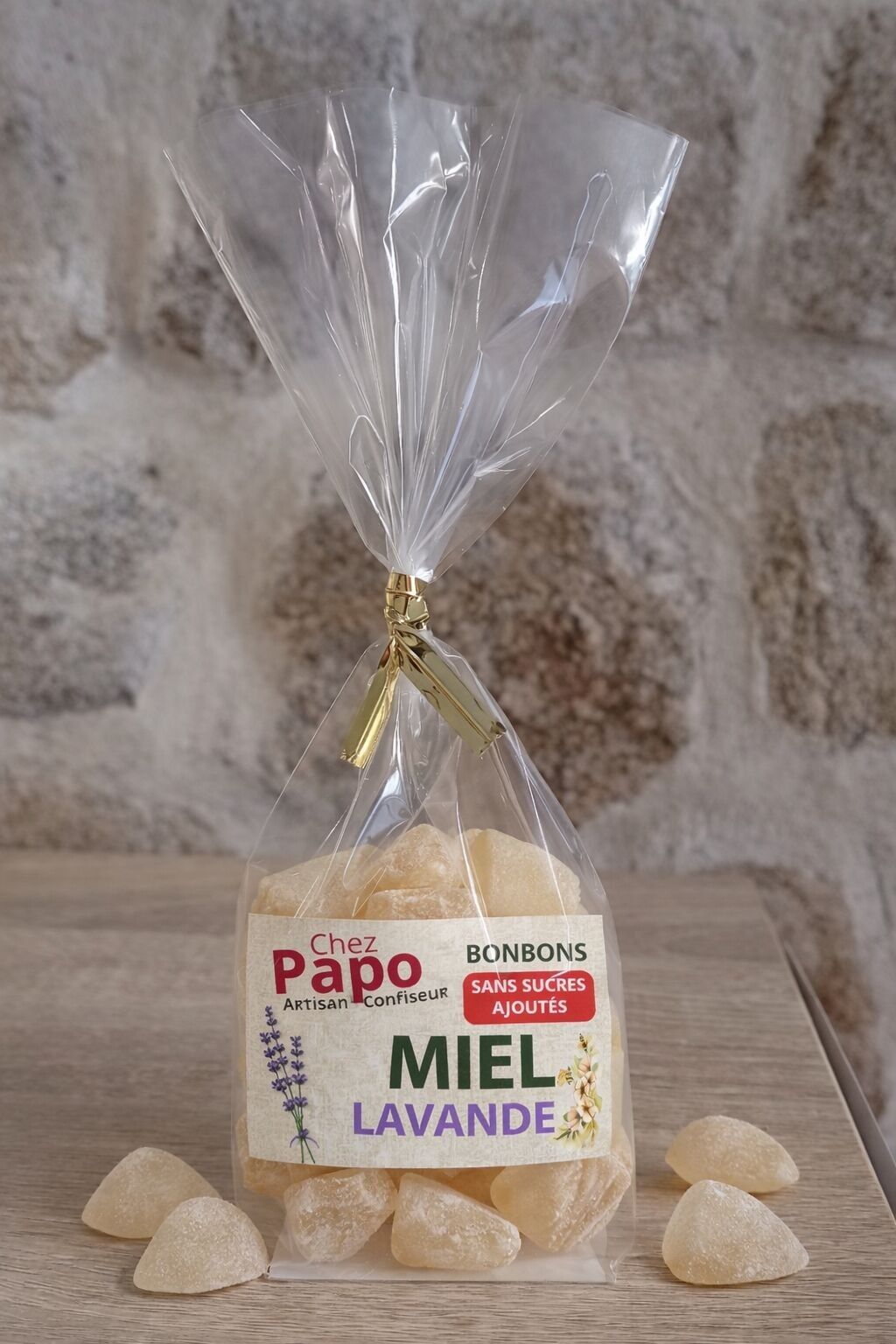 Honey and lavender candies - no added sugar - 6 sachets